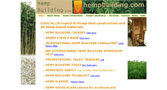 Desktop Screenshot of hempbuilding.com